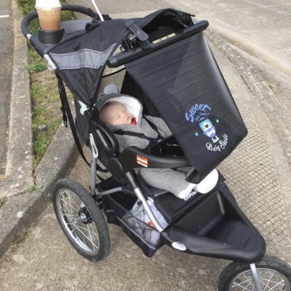 Sweet Baby Shade (black)Stroller Sunshade - Picture 4 of 4
